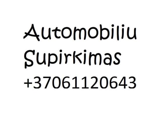 Automobiliu Supirkimas-0