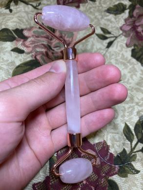 Veido Masažuoklis ir Gua Sha iš Nefrito Akmens-0