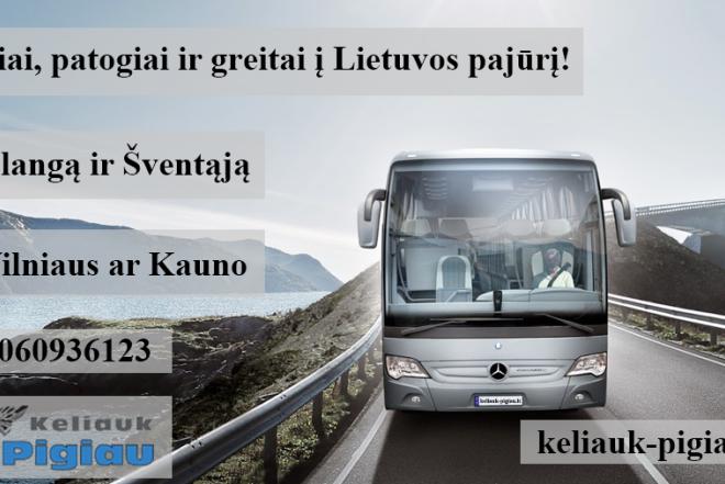 Autobusai: Vilnius - Kaunas - Palanga - Šventoji-0