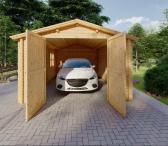 GARAŽAS OAK 3.6 M X 5.35 M, 44 Mm-0