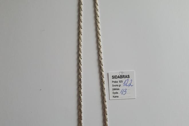 Sidabro grandineles 925-0