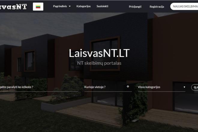 Parduodu domeną LaisvasNT.LT-0