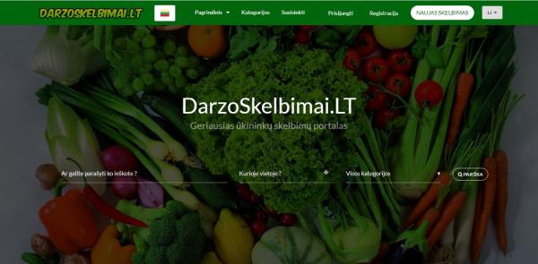 Parduodu domeną DarzoSkelbimai.LT-0