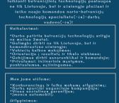 Darbų vadovas(-ė), betranšėjų technologijų specialistas(-ė)-0