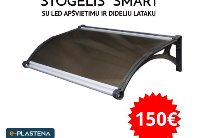 Stogelis SMART su LED apšvietimu ir dideliu lataku-0