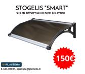 Stogelis SMART su LED apšvietimu ir dideliu lataku-0