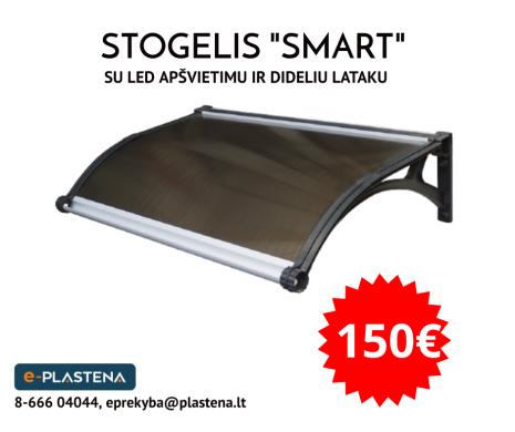 Stogelis SMART su LED apšvietimu ir dideliu lataku-0