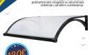 Tvirtas ir elegantiškas stogelis virš lauko durų 130 EUR-0