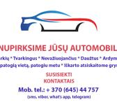 Ieskome pirkti automobilius, siulo bendrai sutarta draugiska kaina-0