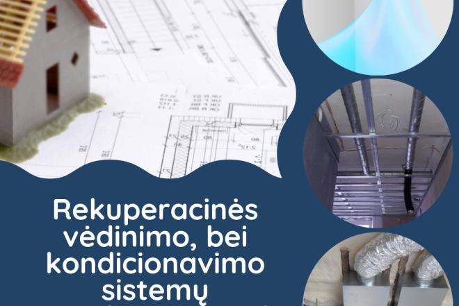 Vėdinimo sistemos projektavimas, įrengimas-0