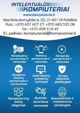 Kompiuterių pardavimas ir remontas Rokiškyje - UAB Intelektualūs kompiuteriai-0
