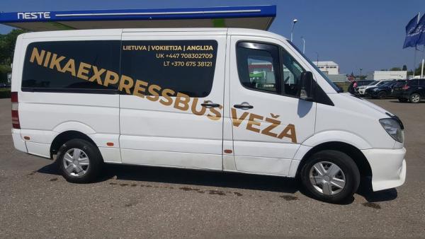 VEŽAME LIETUVA  VOKIETIJĄ LIETUVA LT DE LT-0