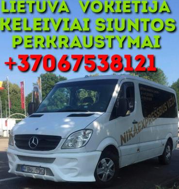 VEŽAME LIETUVA  VOKIETIJĄ LIETUVA LT DE LT-0