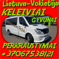 VEŽAME LIETUVA  VOKIETIJĄ LIETUVA LT DE LT-0