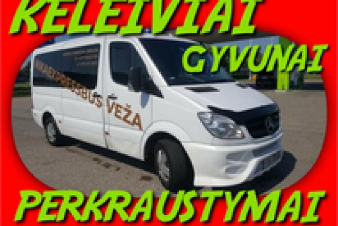 VEŽAME LIETUVA VOKIETIJĄ LIETUVA LT DE LT-0
