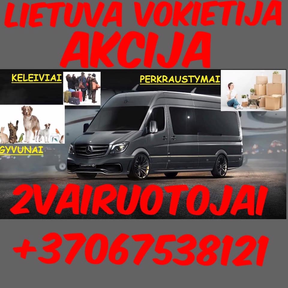 VEŽAME LIETUVA  VOKIETIJĄ LIETUVA LT DE LT-0