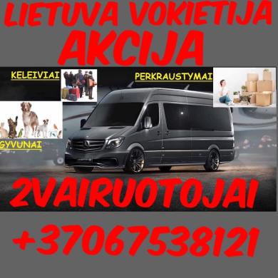 VEŽAME LIETUVA VOKIETIJĄ LIETUVA LT DE LT-0