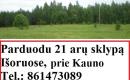 pigiai !!! PARDUODU SKLYPA prie Kauno 861473089-0