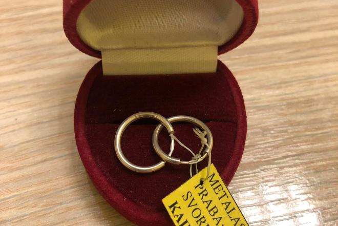 Sidabriniai auskarai 0,88g-0