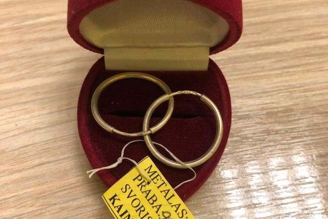 Sidabriniai auskarai 1,15g-0