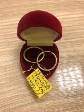 Sidabriniai auskarai 1,15g-0
