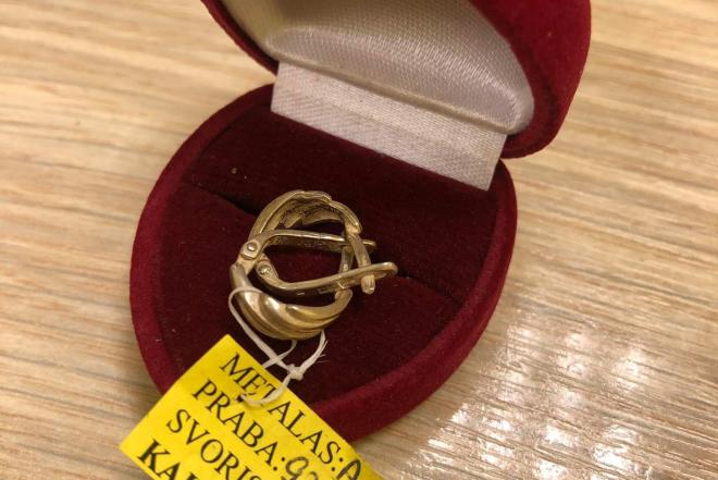 Sidabriniai auskarai 2,26g-0