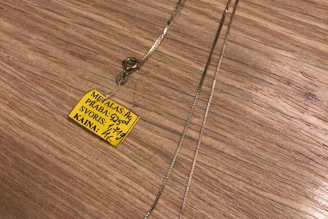 Sidabrinė grandinėlė 1,71g-0