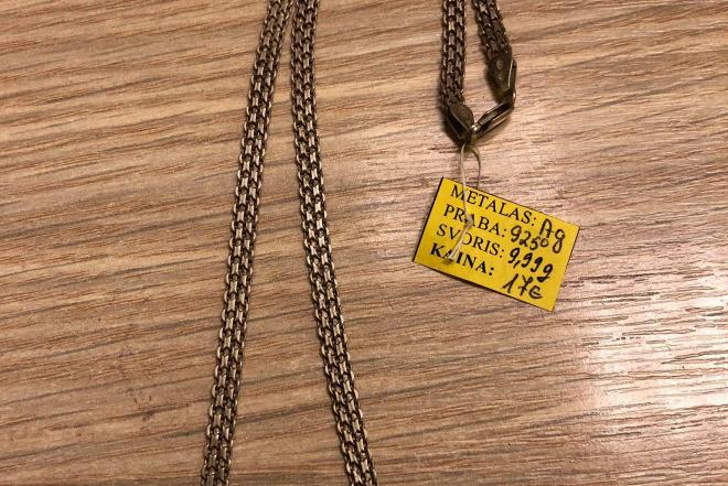 Sidabrinė grandinėlė 9,99g-0