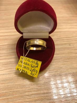 Sidabrinis žiedas 2,05g-0