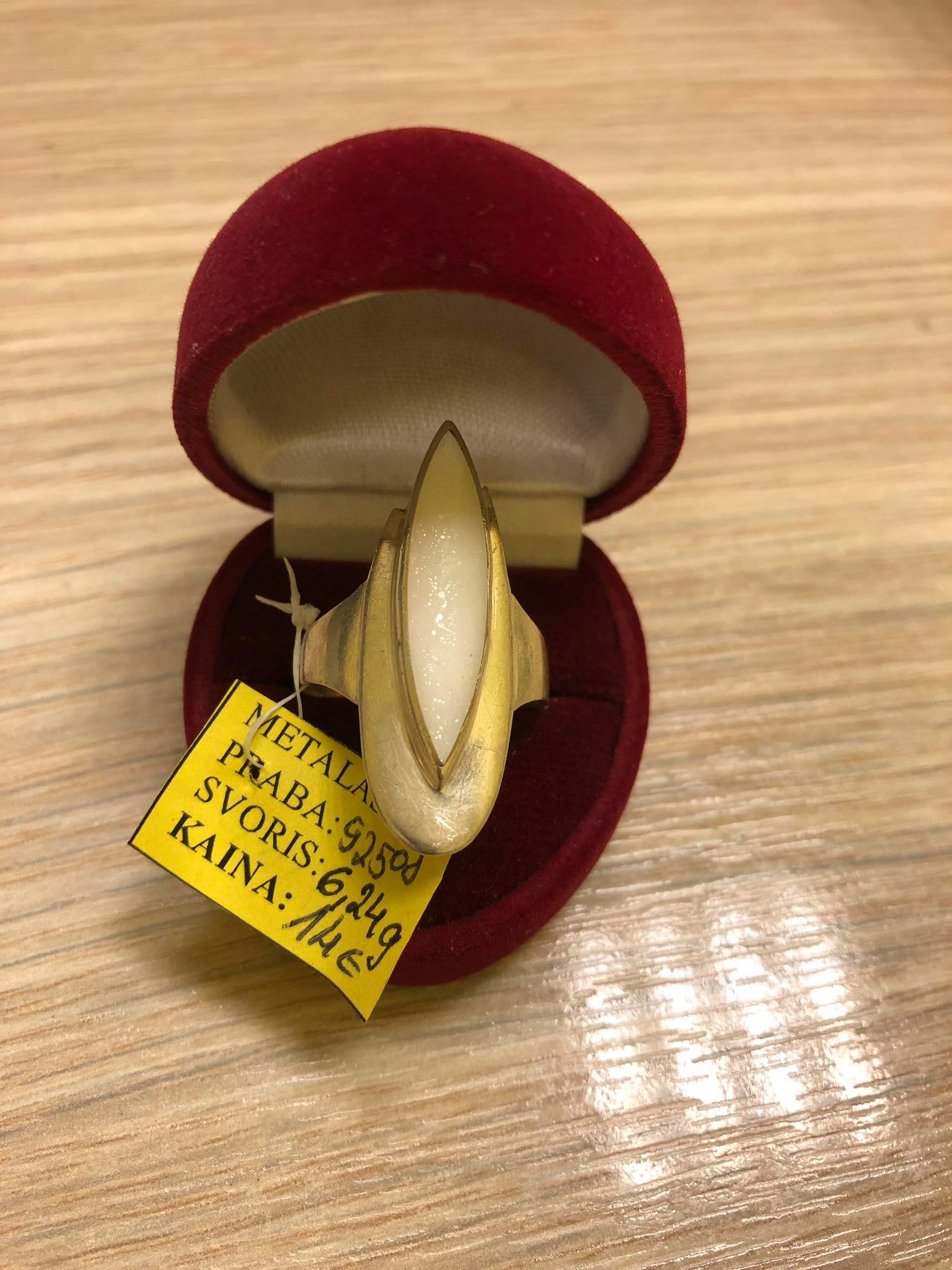 Sidabrinis žiedas 6,24g-0