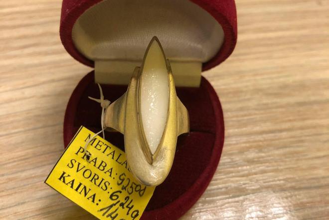 Sidabrinis žiedas 6,24g-0