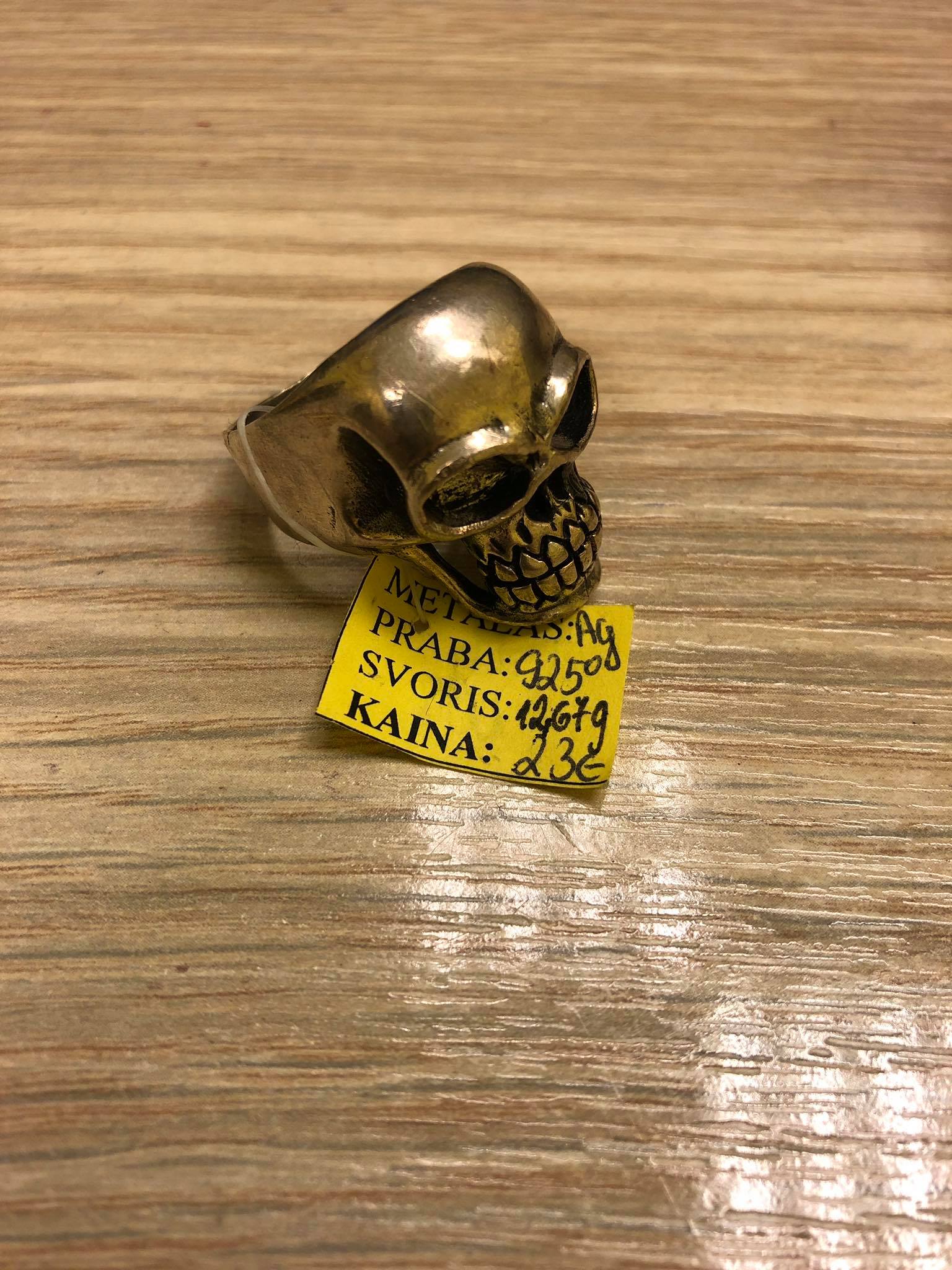 Sidabrinis žiedas 12,67g-0