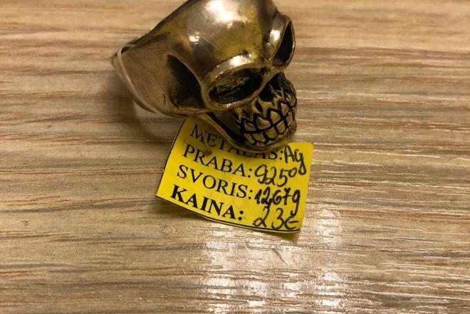 Sidabrinis žiedas 12,67g-0