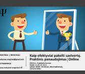 Online | Kaip efektyviai pakelti savivertę. Praktinis panaudojimas.-0