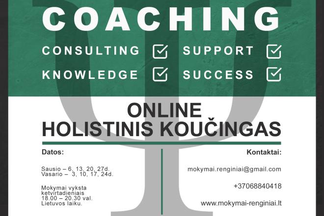 Online │ HOLISTINIS KOUČINGAS. Praktinis panaudojimas.-0
