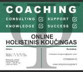 Online │ HOLISTINIS KOUČINGAS. Praktinis panaudojimas.-0
