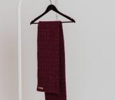 Buy Burgundy Woolen Scarf Online at Best Prices | Invisible Touch-0