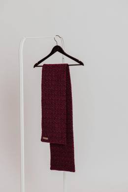 Buy Burgundy Woolen Scarf Online at Best Prices | Invisible Touch-0