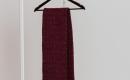 Buy Burgundy Woolen Scarf Online at Best Prices | Invisible Touch-0