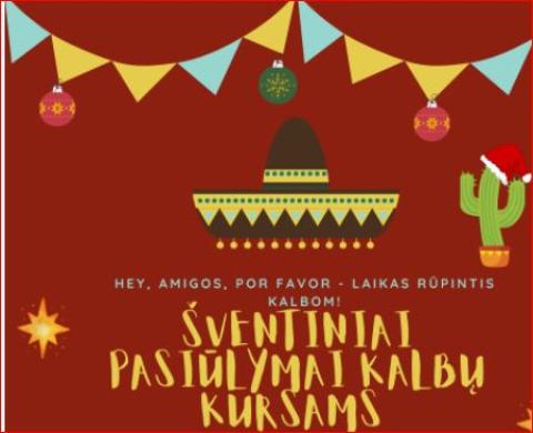 Šventiniai pasiūlymai kalbų kursams-0