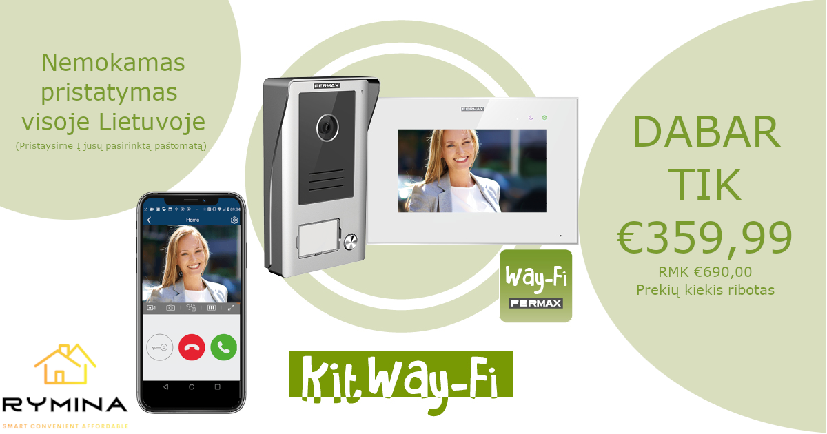 Fermax Kit way-fi Rinkinys puiki davana-0