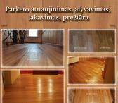 Grindu atnaujinimas,alyvavimas,lakavimas,vaskavimas-0