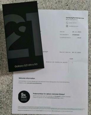 „Samsung Galaxy S21 Ultra 5G SM-G998B/DS“ – 256 GB – „Phantom Black“ („Ohne Simlock“)-0
