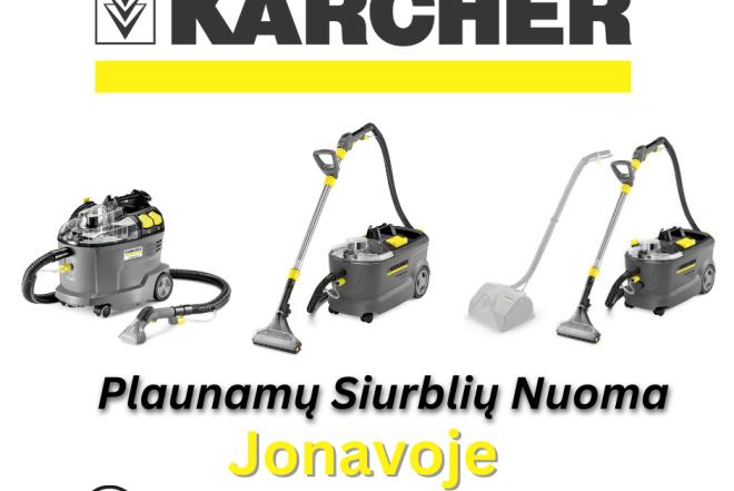 Plaunamas siurblys, siurblio nuoma Jonavoje-0