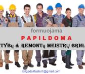 Formuojama papildoma meistrų brigada – būsto remontas, apdaila, statybos-0