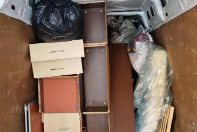 Senu baldu isvezimas Palanga, siuksliu isvezimas-0