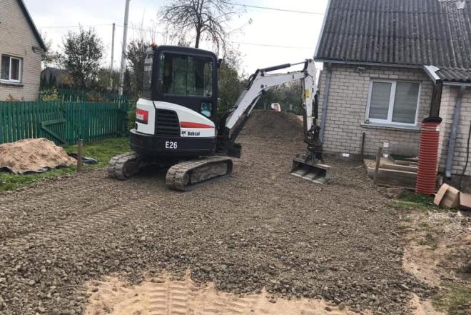 Aikštelių, kelių įrengimas-griovimo darbai-0