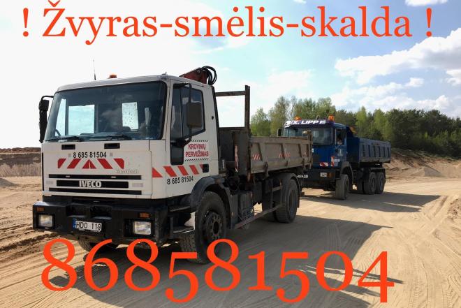Žvyras-smėlis-skalda-juodžemis-0