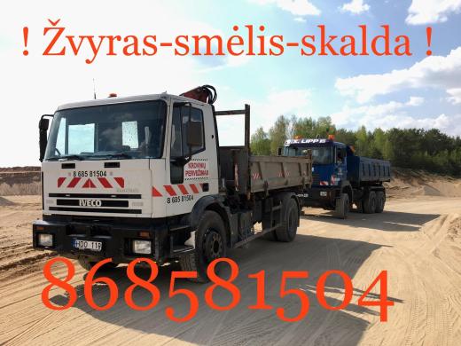 Žvyras-smėlis-skalda-juodžemis-4