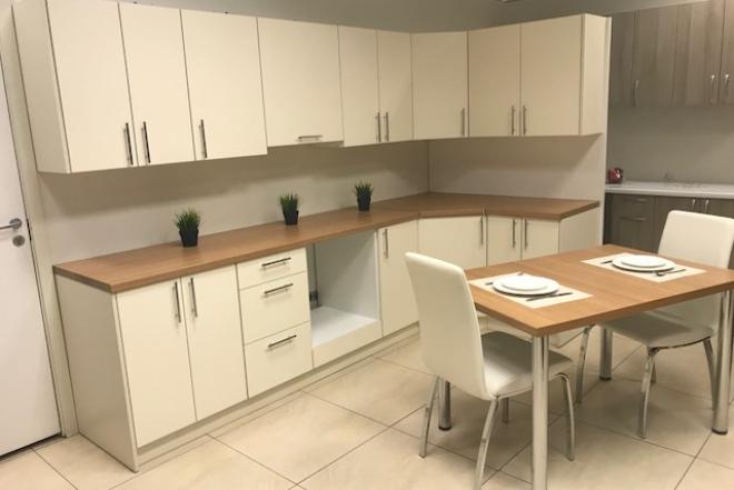 !AKCIJA! NAUJA, ŠIUOLAIKIŠKA MODULINĖ VIRTUVĖ PER 3 D.D.-0
